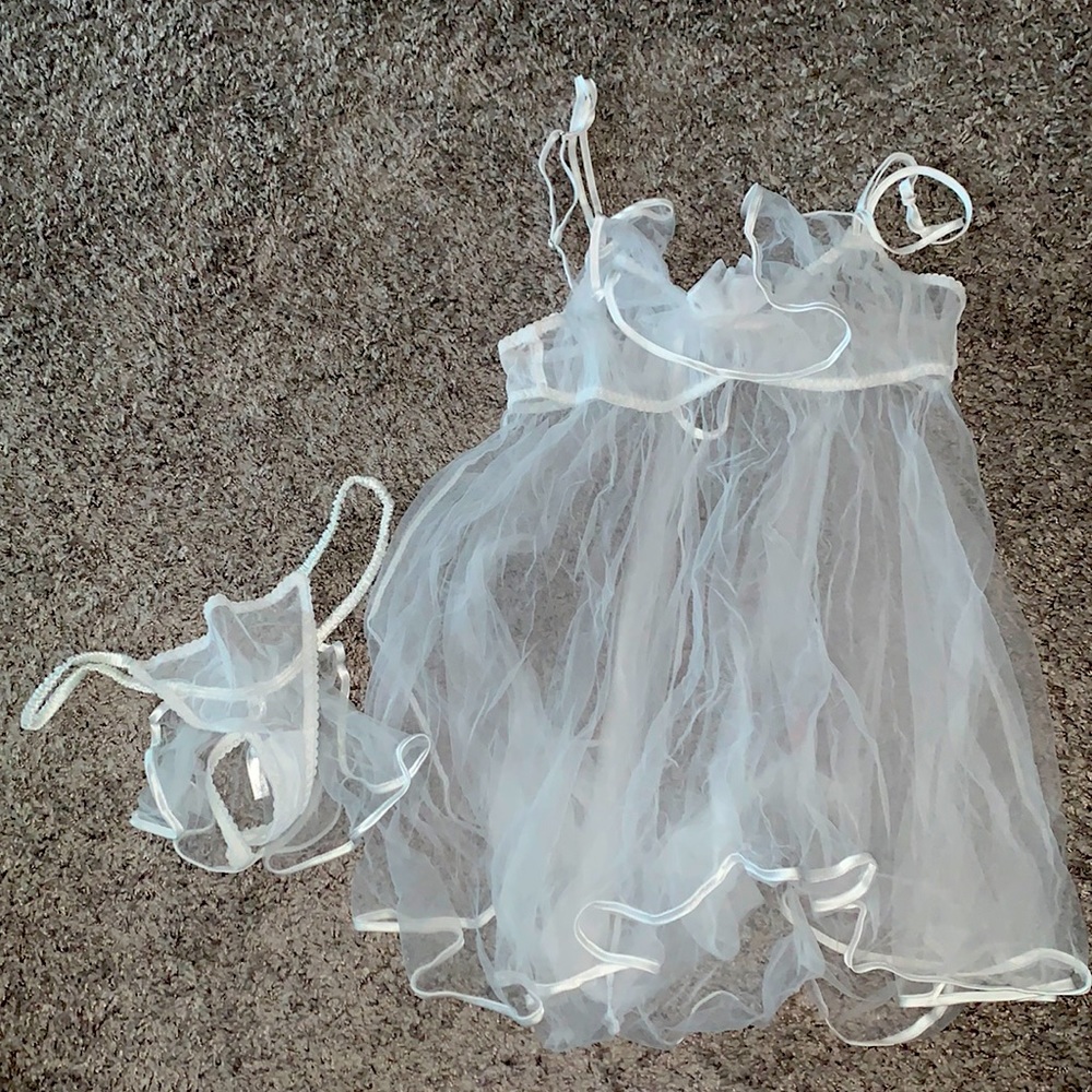 Victoria secret bridal set